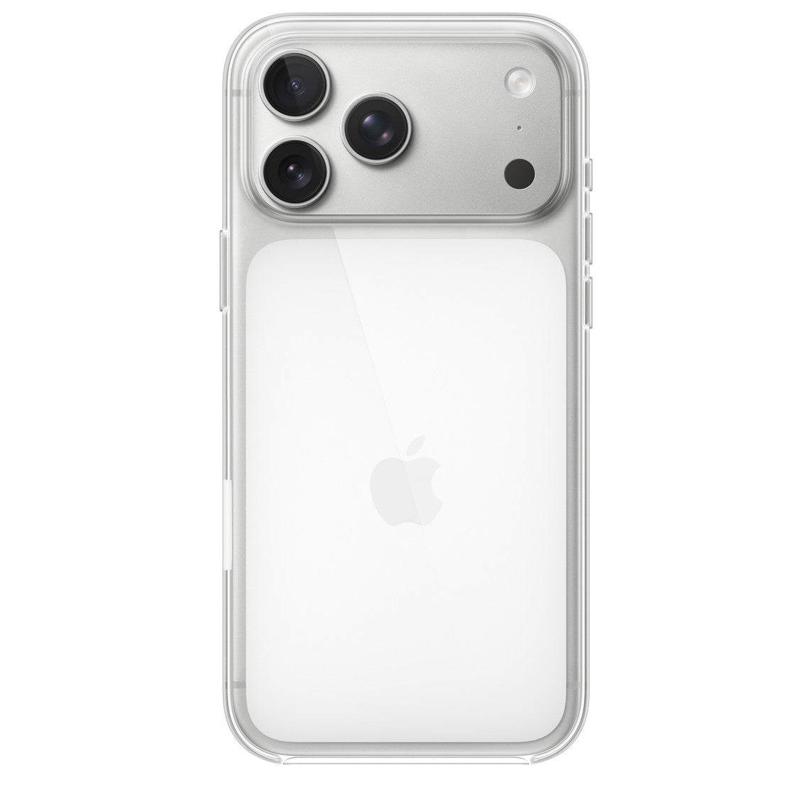 Apple Premium Clear Magsafe Case with Animation For 17 Pro Max
